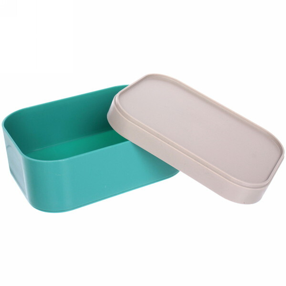 Контейнер для мелочей «Верона» 16х11,5х7 бирюзовый