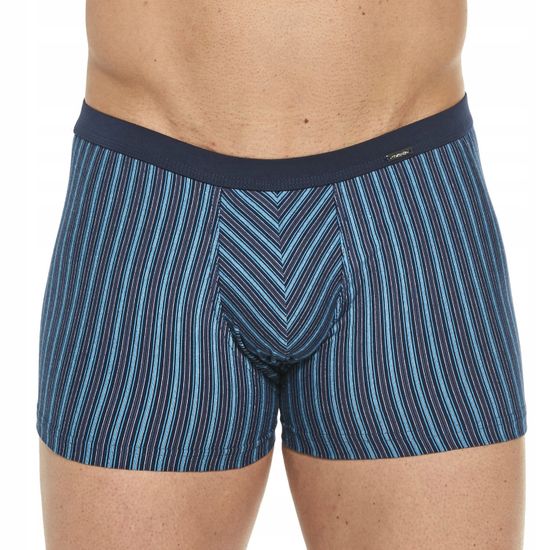 Трусы мужские боксеры Cornette Infinity джинсовые в полоску 912/78