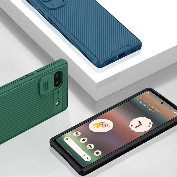 Чехол Nillkin Camshield Pro для Google Pixel 6A (Синий)