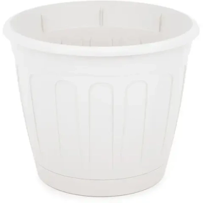 Горшок цв. Дионис 3,6л (белый) (комплект 24 шт)