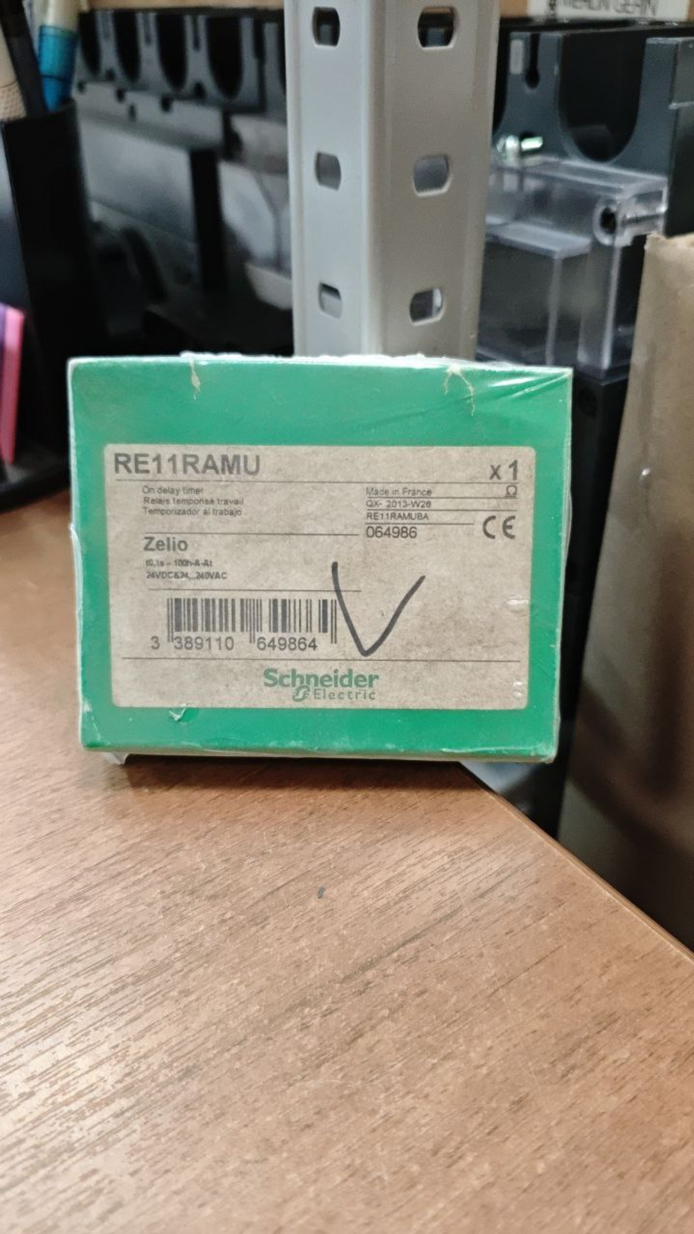 RE11RAMU МОДУЛЬНОЕ РЕЛЕ ВРЕМЕНИ С ЗАДЕРЖКОЙ НА ВКЛЮЧЕНИЕ =24В, ~24-240В, РЕЛЕЙНЫЙ ВЫХОД