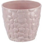 Кашпо КАМНИ D260мм 8л чайная роза (комплект 12 шт)