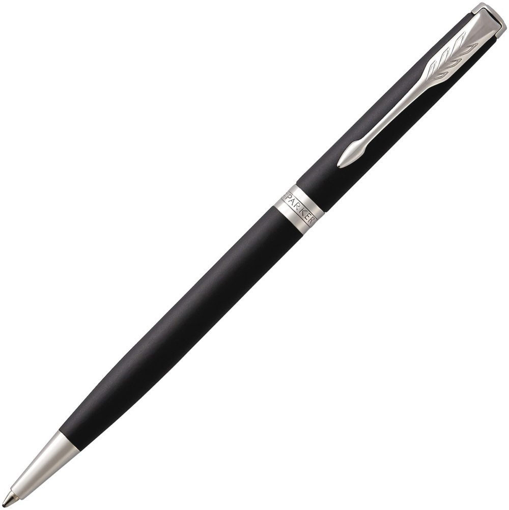 Шариковая ручка Parker Sonnet Slim Core K429, Matte Black CT