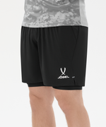 Шорты вратарские с защитой ScalePad Goalkeeper Shorts, черный