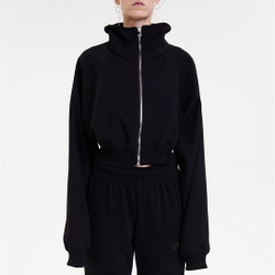 Лекало укороченная толстовка на молнии oversize