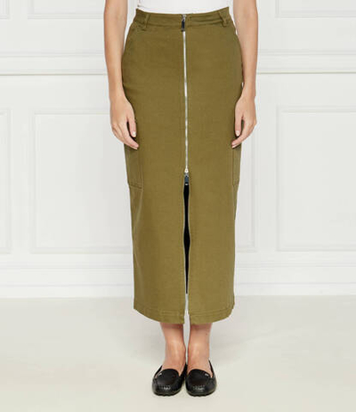 Джинсовая юбка BOLOGNA MAX&amp;Co. - хаки(6106011)