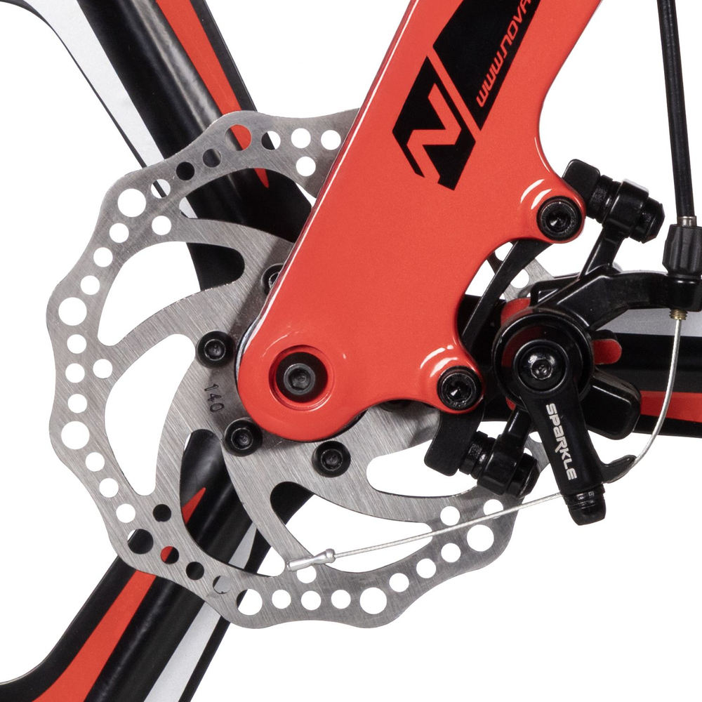 Велосипед 16" NOVATRACK FLIGHT PRO красный