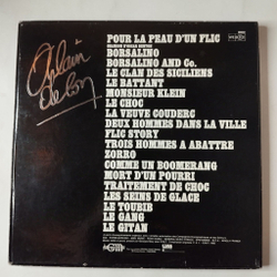 Винтажная виниловая пластинка LP Les Meilleures Bandes Originales Des Films D Alain Delon Ален Делон (France 1983)