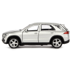 Модель ин. мет. "Mercedes-Benz GLE" 12см, двери, багаж, серебристый, в коробка GLE-12-SR (Технопарк)