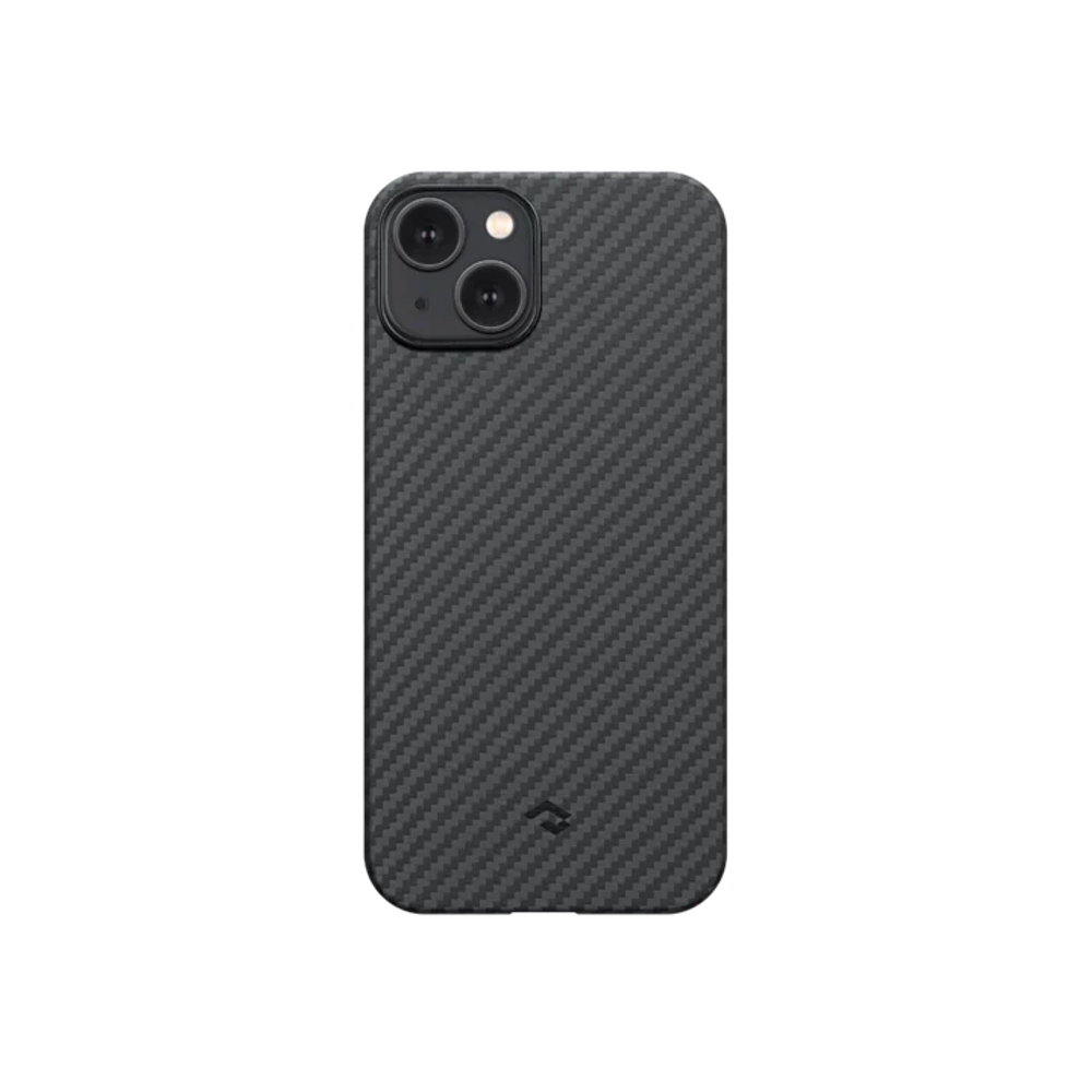 Чехол Pitaka MagEZ Case 3 для iPhone 14 (6.1&quot;), черно-серый, кевлар (арамид)