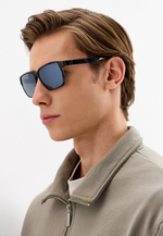 Спортивные очки HILX Rebel Shiny Crystal Grey / Black Mirror Polarized Lens