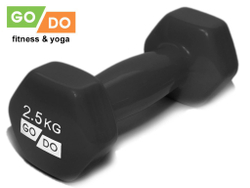 Гантель в виниловой оболочке GO DO
