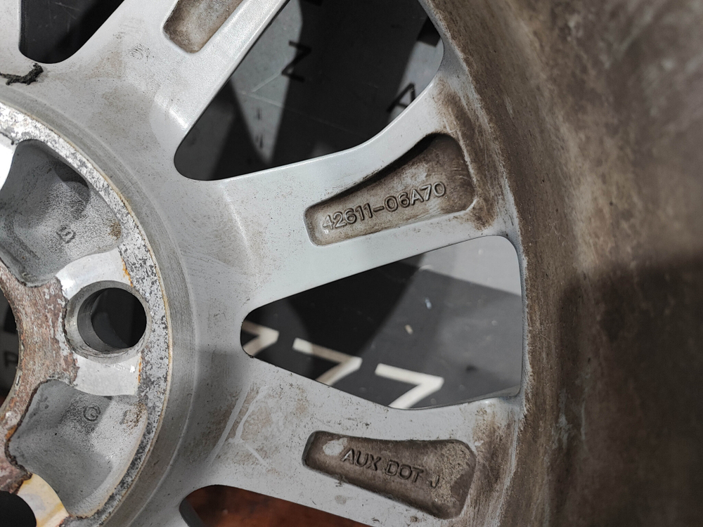 Диск колесный литой R16 Toyota Camry (XV50) 11-18 Б/У Оригинал 4261106A70