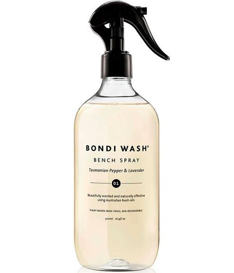 Тасманский перец и лаванда, универсальный очищающий спрей  с антибактериальным эффектом, Bondi wash