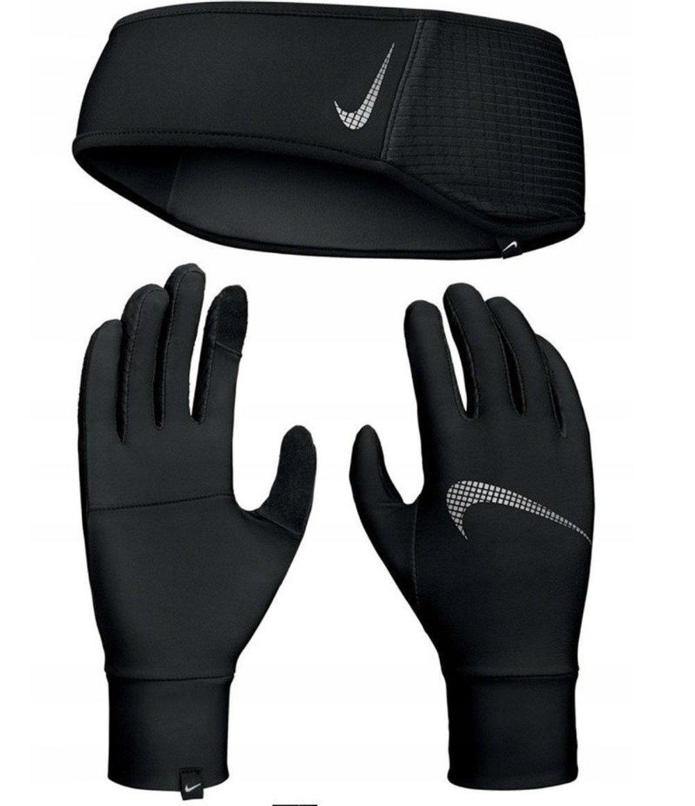 Перчатки спортивные Nike Dri-Fit Lightweight Fleece - Black