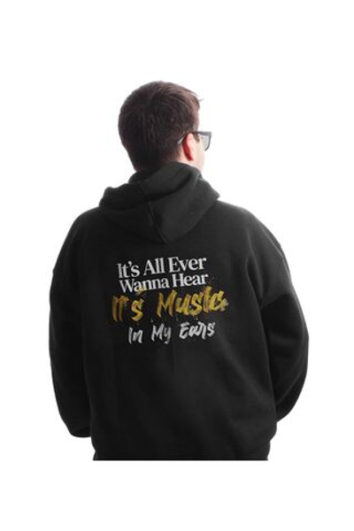 Артемида Дизайн Индивидуальный дизайн Печати Черная Толстовка