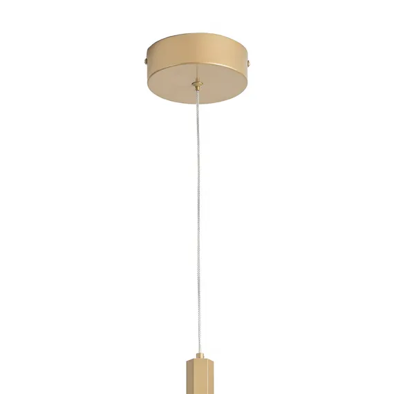 ST614.213.06 Светильник подвесной ST-Luce Золотистый/Золотистый LED 1*6W 4000K Подвесные светильники