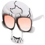 Очки карнавальные «Зловещий череп», в ассортименте