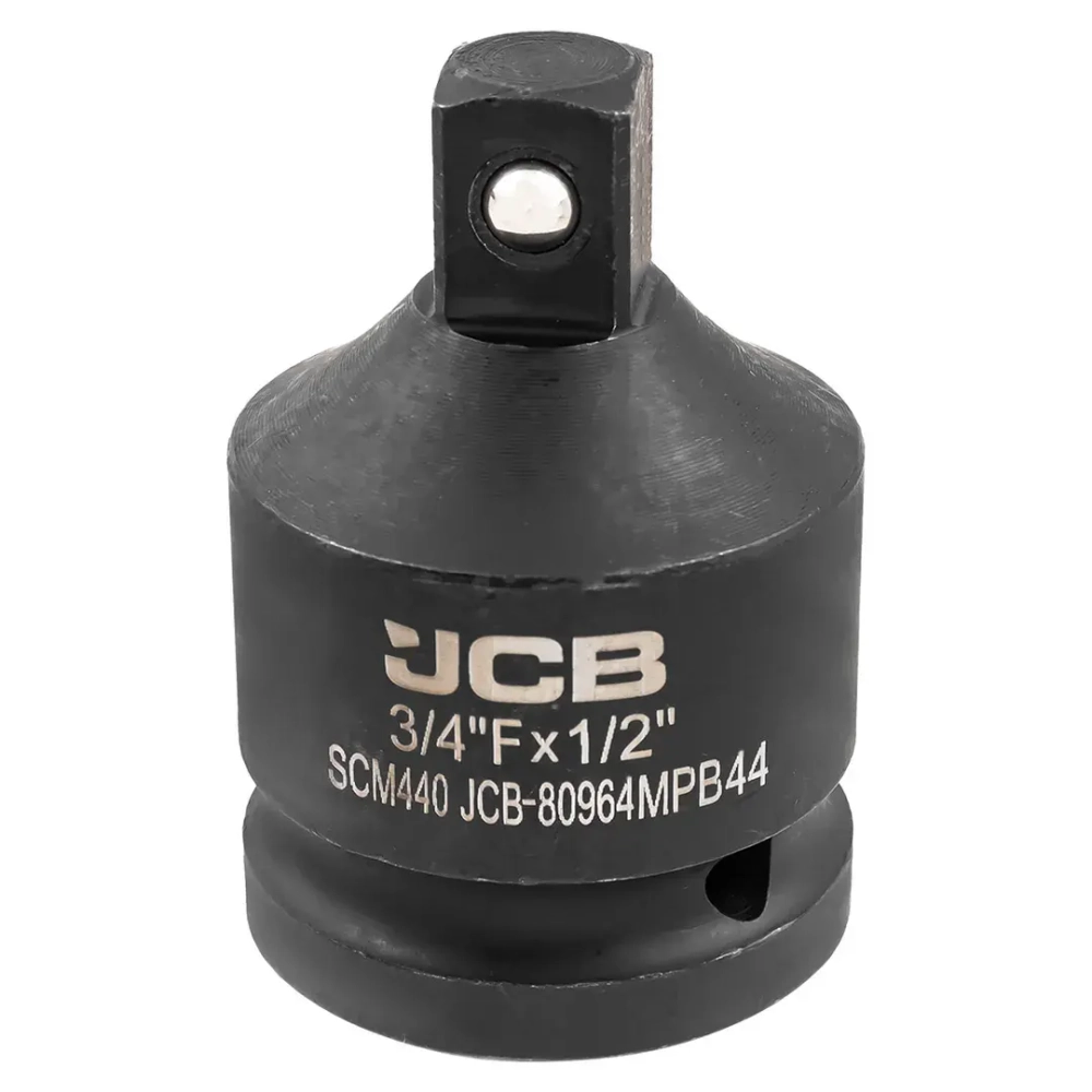 Адаптер-переходник ударный 3/4''(F) х 1/2''(M) (усиленный, сталь SCM440) JCB JCB-80964MPB44