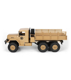 Радиоуправляемая машина WPL B-16R военный грузовик (песочный) 6WD 2.4G 1/16 RTR