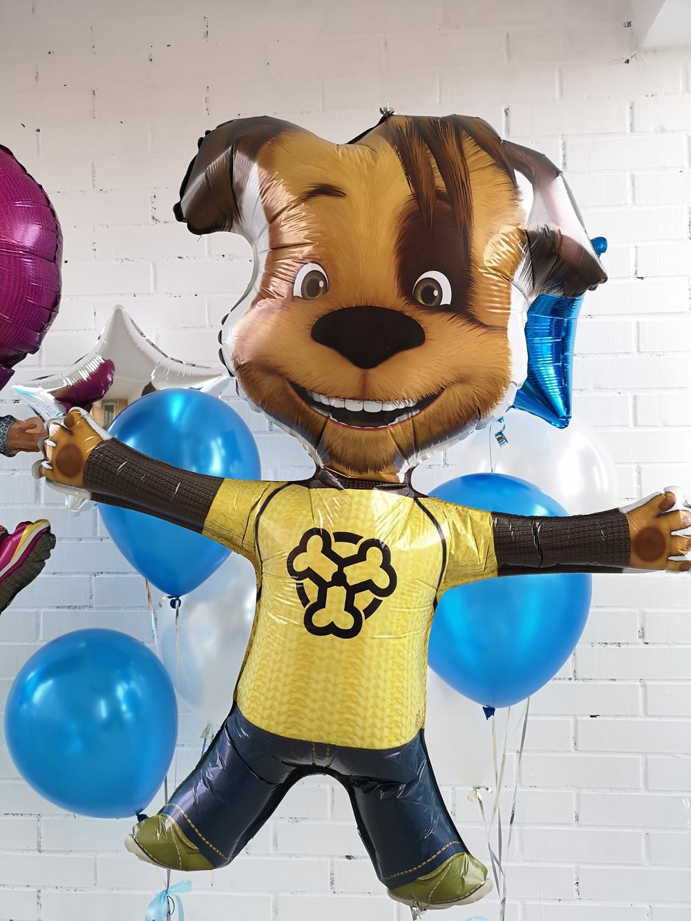 Г Шар фигура Барбоскины Дружок, 44"/111см