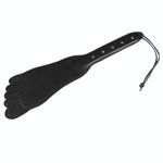 Чёрная хлопалка-ступня - 34,5 см. (Цвет: черный)