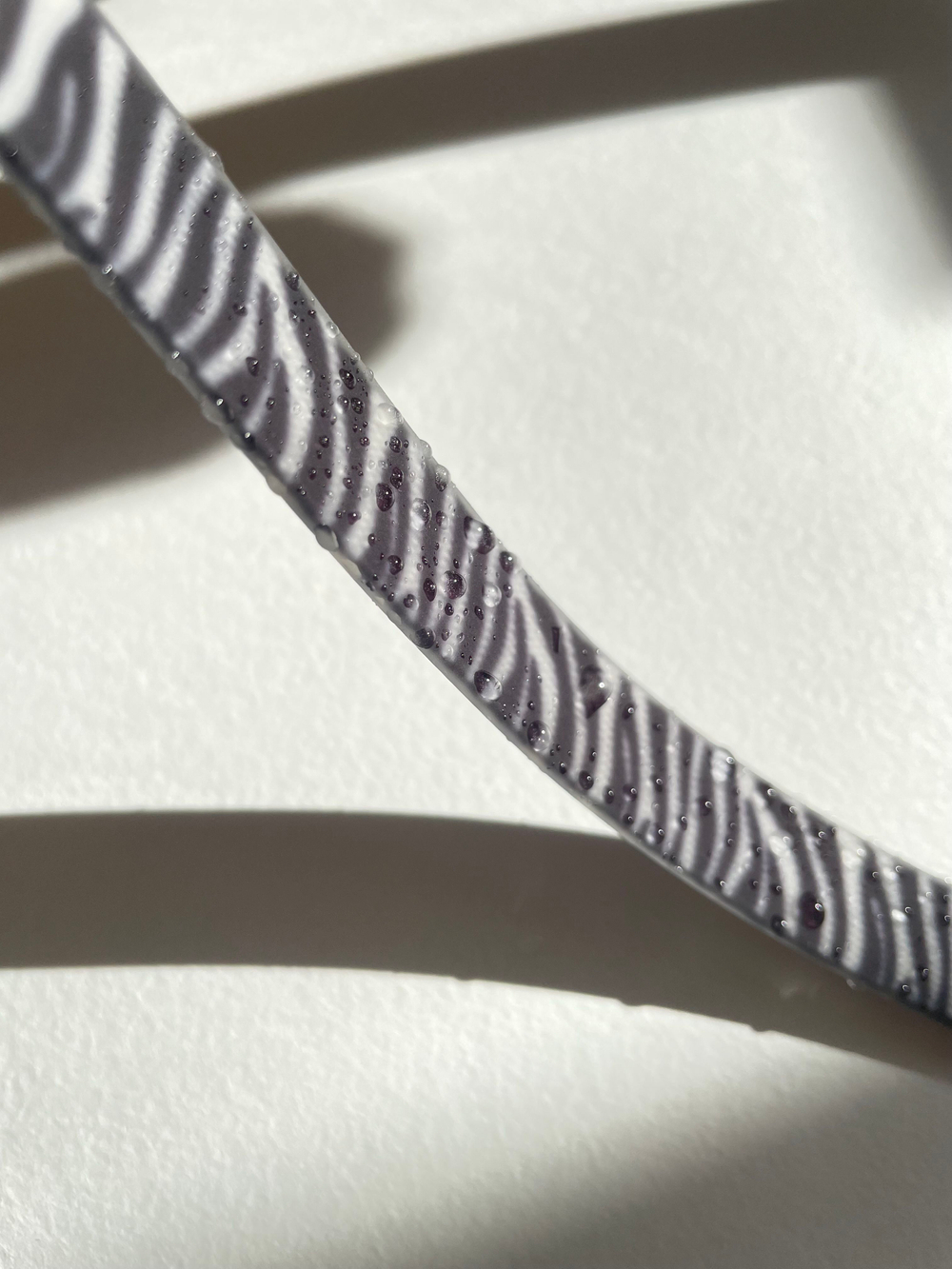 Поводок из Биотана, 15 мм, 5 м, зебра