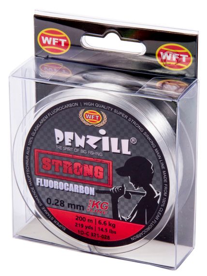 Леска монофильная WFT Penzill FLUOROCARBON Strong 200/028