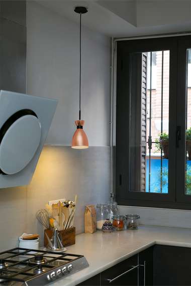 Подвесной светильник Retro медный