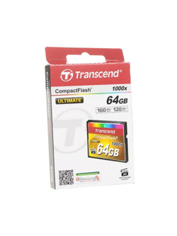 Compact Flash 64Gb Transcend, High Speed (TS64GCF1000) 1000-x