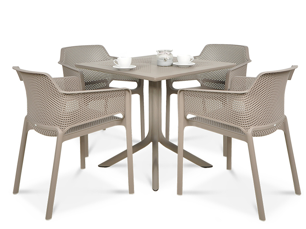 Стол пластиковый обеденный Clip 80