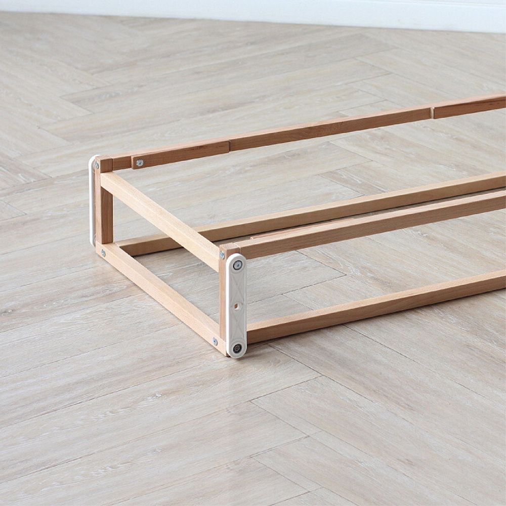 Детская кроватка Фабрика Облаков Onlybaby Scandi маятник продольный latte