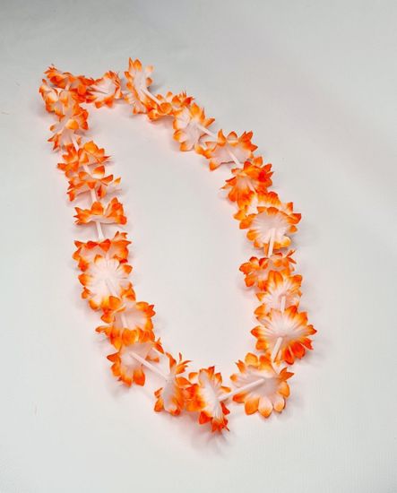 Гавайский набор (ожерелье, венок, браслеты 2 шт.)