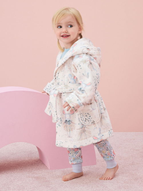 Халат для девочки Next 974-570, Кремовый