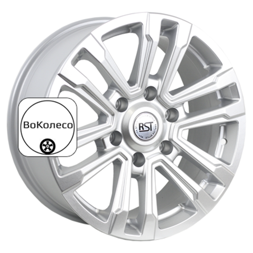 7,5x17/6x139,7 ET25 D106,1 R107 (Prado) Silver RST