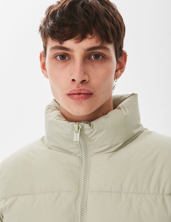 Пуховик Basic Хаки - фото 12