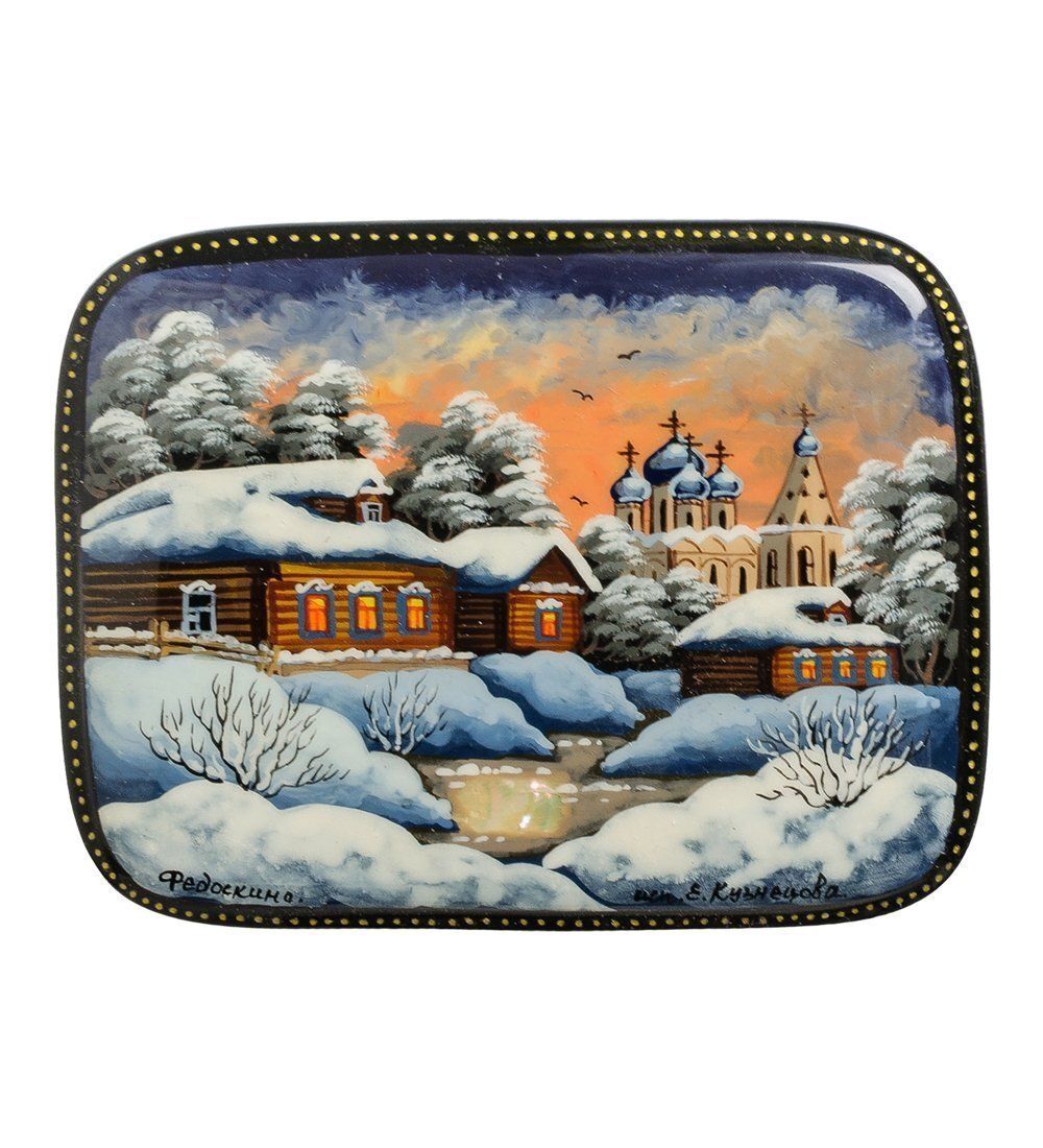 Народные промыслы ШК-80/26-B Шкатулка «Монастырь»