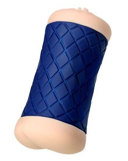 Двухсторонний мастурбатор JOS  LULU в синем цилиндре