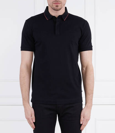 Поло Penrose 41_P BOSS BLACK - черный(50486182)