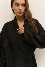 Платье на запах лео