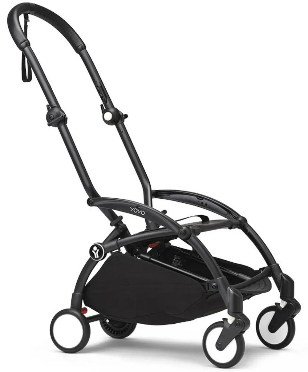 Коляска Stokke YOYO3 Newborn Pack рама чёрная Black 2 в 1 Aqua