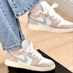 Jordan 1 Low SE Scalloped Edge Guava Ice GS