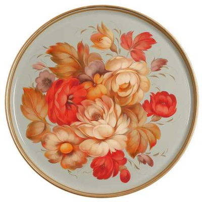 Zhostovo metal tray A14D29092594