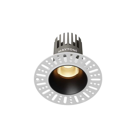 Встраиваемый светильник Maytoni Technical DL124-10W-2.7K-TRS-B