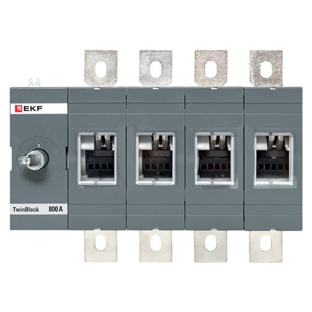 Рубильник 800A 4P без рукоятки управления TwinBlock EKF