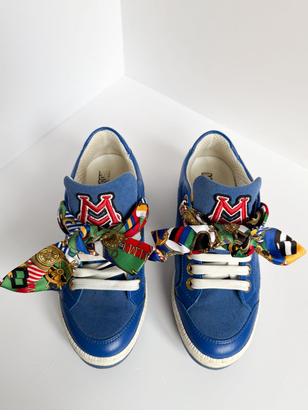 Комбинированные кеды Moschino, 36