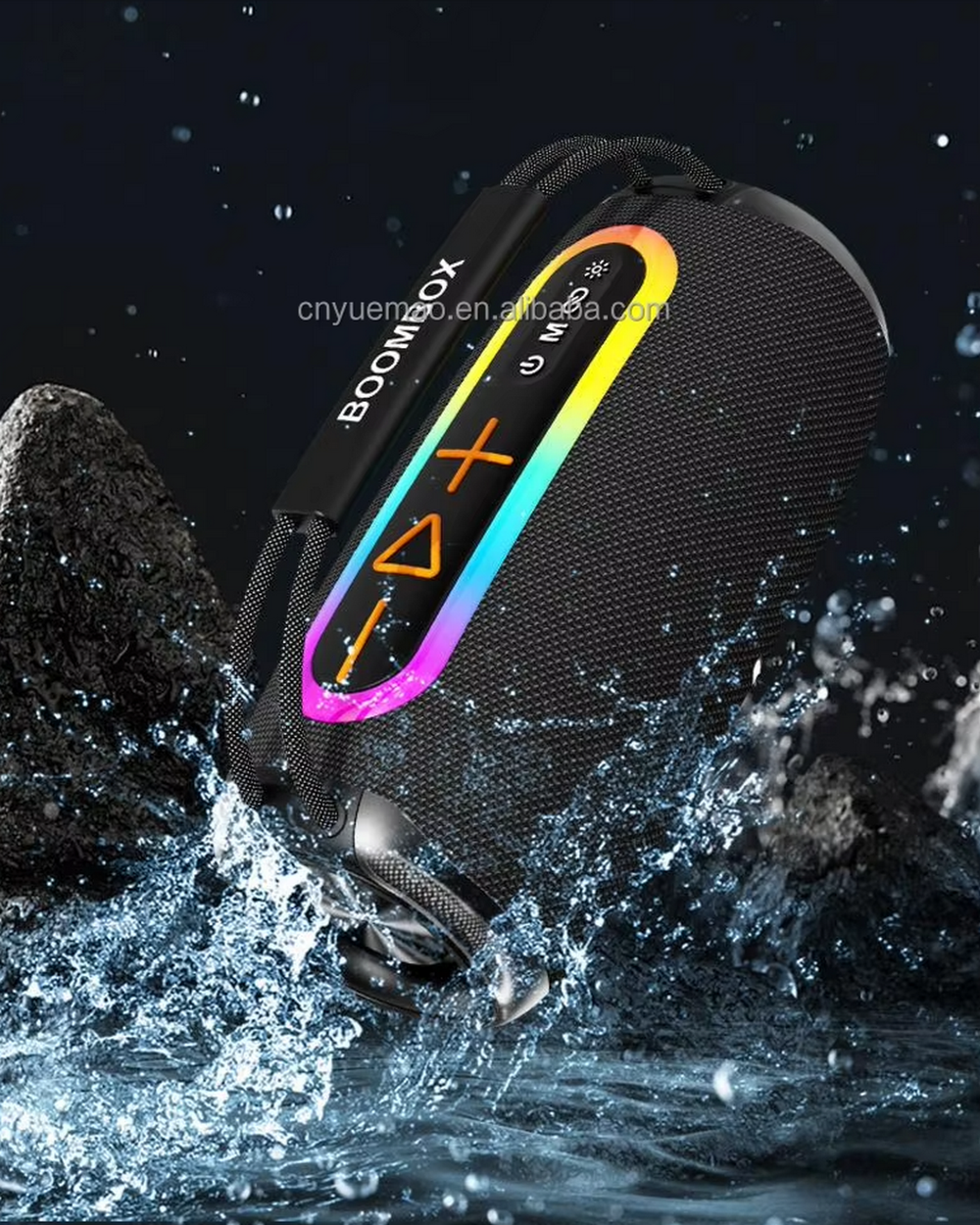 Беспроводная колонка BoomBox 680 (30W TF USB TWS) RGB light