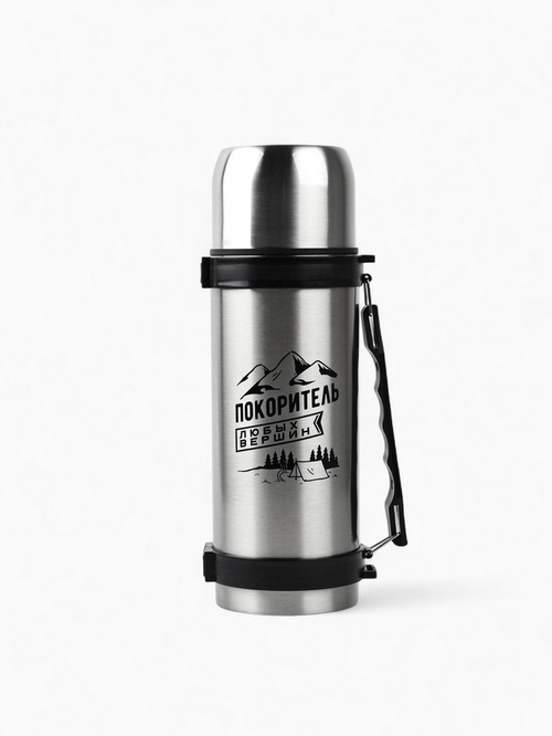 Термос «Покоритель любых вершин», 1 л, время сохранения тепла 12-24 ч