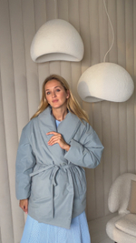 Куртка утепленная с поясом BLUESTEEL