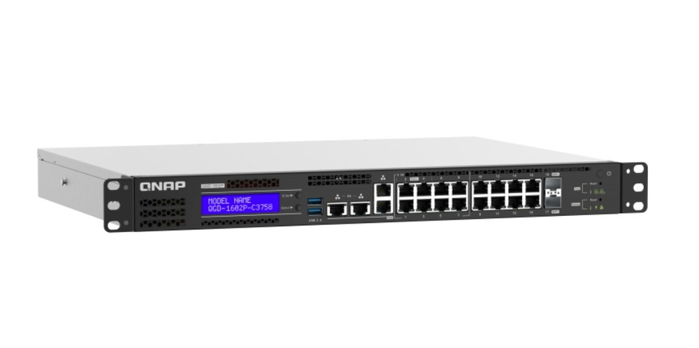 Коммутатор PoE QNAP QGD-1602P-C3558-8G